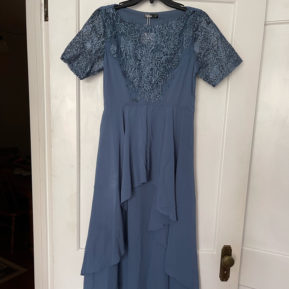 Beautiful blue casual dress